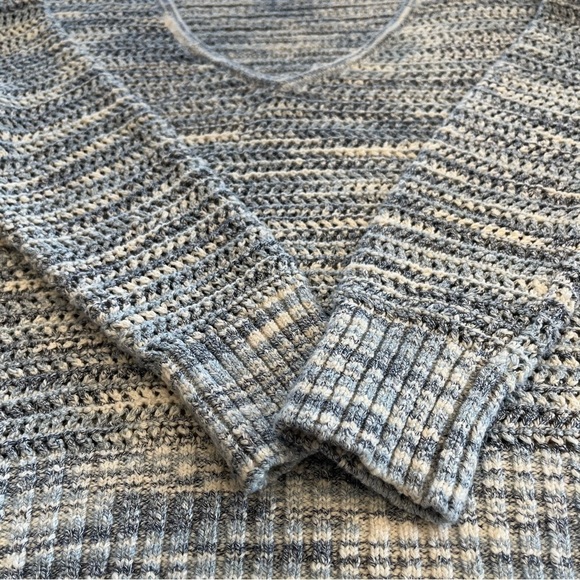 NEW Madewell Southbrook Open Stitch V Neck Pullover Sweater | Space Dye‎ | Small - Picture 7 of 12